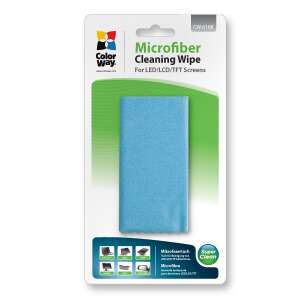 Colorway tisztítószer cw-6108, mikroszálas törlőkendő (microfiber cleaning wipe cw for portable electronics (cw-6108)) CW-6108 39250719 
