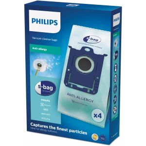 Philips S-bag FC8022/04 Anti-Allergy Porzsák, 4 darabos - Háztartási kisgép kiegészítő