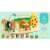 Djeco Multi Sound Activity Table packaging, showing the wooden toy with various activities for babies and toddlers, featuring a toucan, crocodile, and other jungle animals