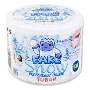 Tuban Fake Snow 500ml, Instant-Schneepulver für sensorisches Spielen und Weihnachtsdekorationen - Schaukelpferde, Schaukeltiere und Entwicklungsspiele für Kinder im Kindergartenalter