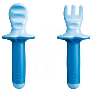 Mam Dipper Étkezési szett - 2db #kék 74584127 Gyerek tányérok, evőeszközök, étkészletek - Műanyag