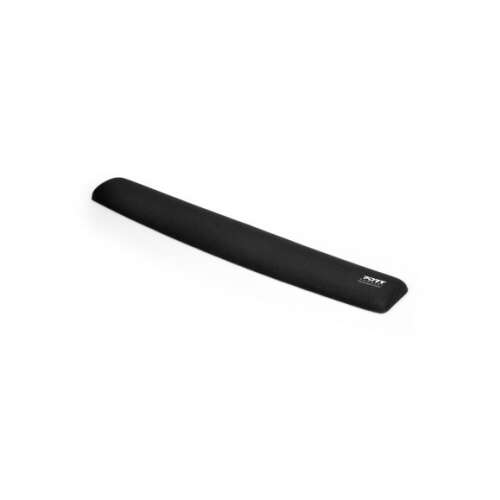 Ergonomická opierka zápästia Port Designs pre klávesnicu, čierna