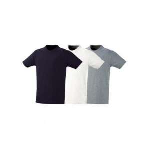 Kapriol 3er Pack Herren T-Shirts in Weiß, Grau und Blau - Arbeiter-T-Shirt