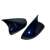 Pair of black glossy side mirror covers for VW Golf 6, AutoVision brand