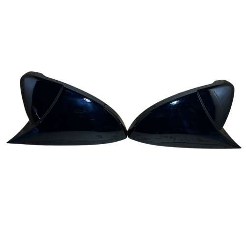 Pair of black glossy side mirror covers for VW Golf 7/7.5, AutoVision brand