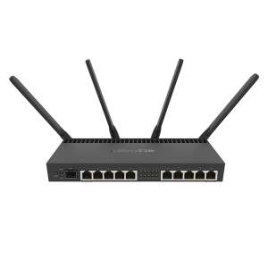 Mikrotik RB4011IGS+5HACQ2HND-IN Router bezprzewodowy, Dual Band AC2000, 10 portów Gigabitowych, port SFP+ - MikroTik
