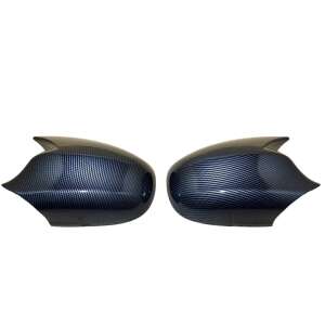 Pair of carbon fiber mirror covers for BMW 3 Series E90 Sedan 2008-2011, AutoVision - Rearview mirror accessory