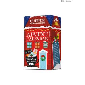 Cupper Adventi Naptár 24 bio teával és infúzióval - Karácsony