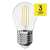 Bec de lumină LED Emos Filament Mini Globe, soclu E27, alb cald, 1,8W, 250 lumeni, 3 ani garanție