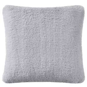 WILD THING szürke műszőrme párna, 50 x 50 cm - Díszpárna