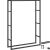 Tectake metal firewood rack with included hardware