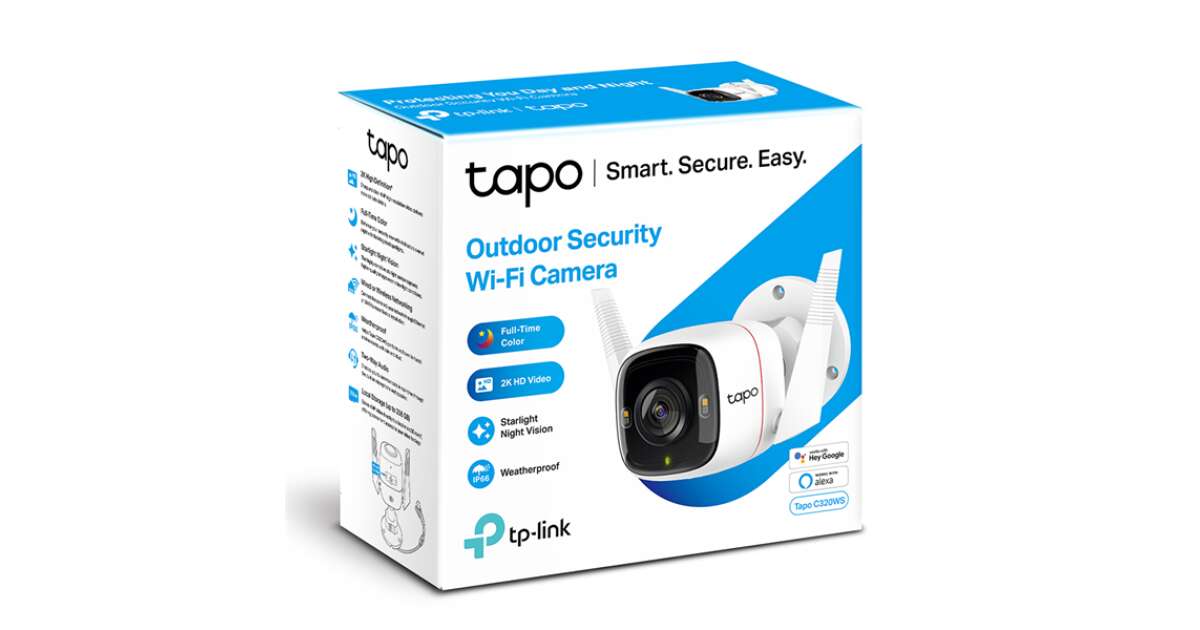 IP Camera Wifi Tp-link Tapo C520ws Exterior Motori