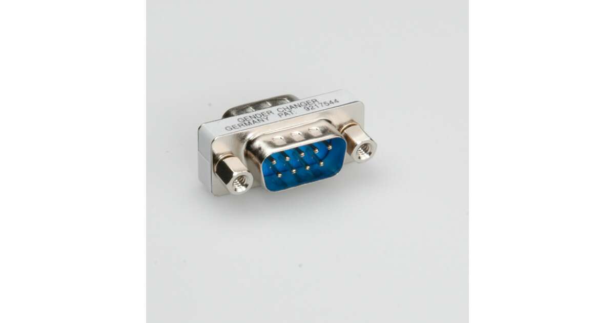 ROLINE Mini Gender Changer, 9pin M M Pepita.hu