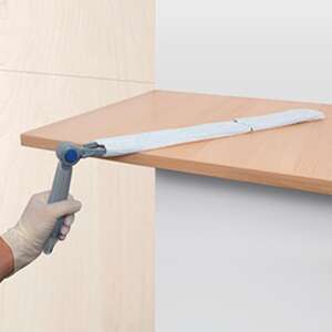 FILMOP Snake flexibilný prachový mop v použití, čistenie dreveného povrchu - Portréty