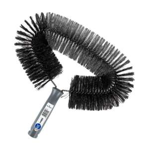 FILMOP Spinnwebenbürstenkopf, zum Entfernen von Spinnweben und Staub, mit langem Griff, schwarzen Borsten - Porträts