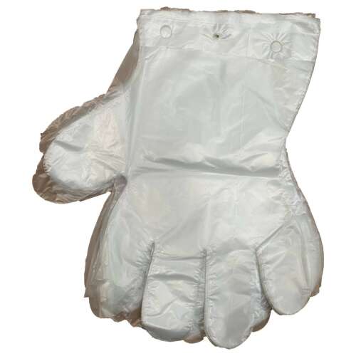 Glossy Pe. Einweg-Handschuhe, 100er Packung, Lebensmittelsicher