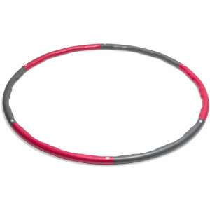 VirtuFit Hulahopp karika, 100cm, 1,5kg, piros és szürke, összeszerelve - VirtuFit
