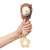 Hand holding BabyOno Luna Llama plush toy