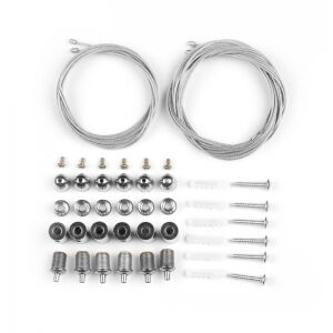 Asalite LED Panel FüggesztöDrót Sodrony Szett (120x30cm) 6db-os LED Panel LED Panel 128159321 - LED panel