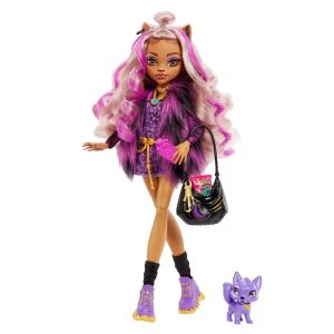 Monster High Clawdeen Wolf doll with pet and accessories - Mattel Baba