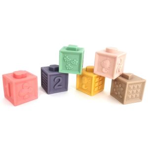 Mekane kocke za bebe 6 komada set - Razvojna igračka za bebu