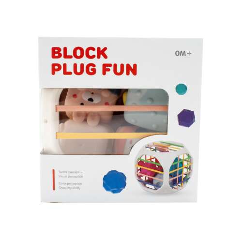 Ketreckocka Block Plug Fun razvojna igračka u pakiranju