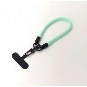 Zöld szövet telefon csuklópánt szilikon tokhoz - Cellect