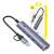 Baseus UltraJoy dokkoló 4 az 1-ben USB-A&amp;USB-C - 3xUSB3.0+USB-C+RJ45 (szürke) 109069813