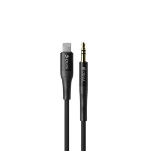 DEVIA EC619 Ipure Lightning na 3.5mm Audio kábel - Čierny - Devia