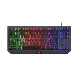 Media-Tech NFU-1754 Hurricane TKL Gaming Keyboard with Rainbow Backlighting - Natec Keyboard