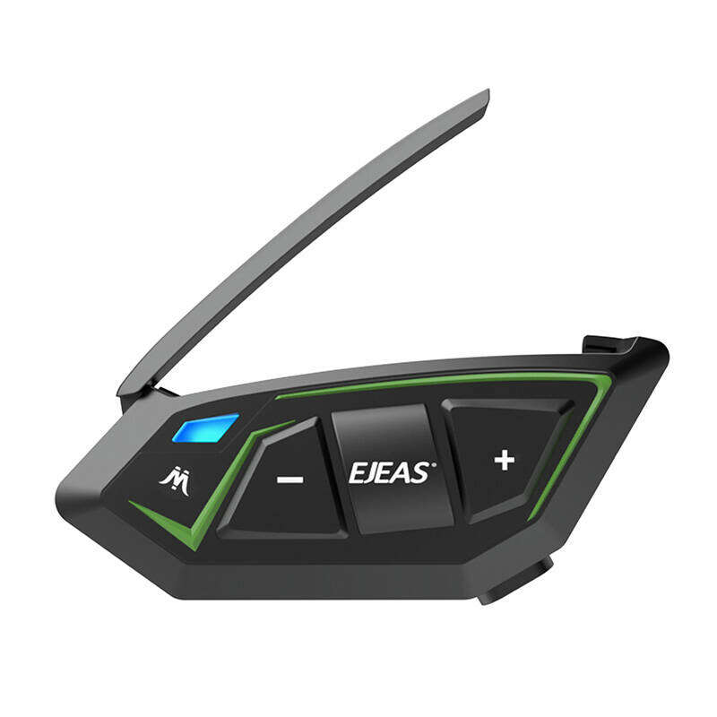 Ejeas MS8-SE Motoros Intercom kommunikációs rendszer - Fekete