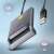 Axagon CRE-SM3T USB 2.0 Smart-ID-Kartenleser mit 1,3 m langem Kabel und USB-A-Eingang