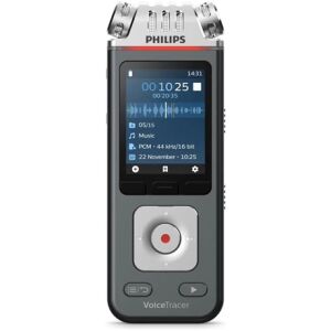 Philips DVT 8115 Voice Tracer Meeting Recorder Diktafon 8GB - Szürke