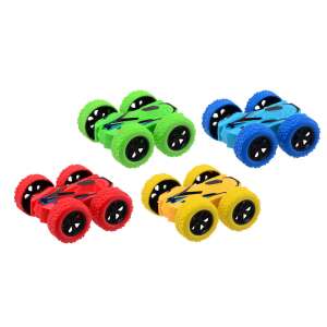 Átfordulós lendkerekes Auto, комплект от 4 цветни колички играчки - Nonbrand Игра кола