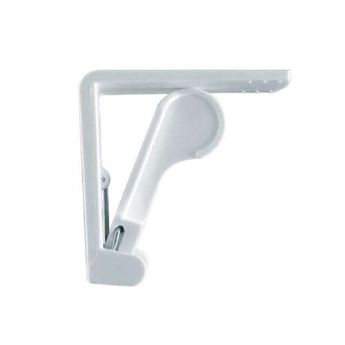 Abroszleszorító műanyag fehér rugós (4 db) 3943463