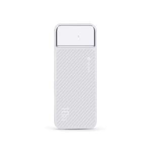 Devia Smart Series Digital Display 20W power bank, 10,000 mAh, white - Phone Charger and External Battery & Power Bank