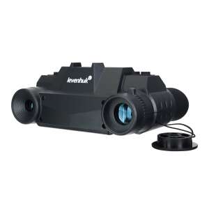 Levenhuk Halo NVB10 sisakra szerelhető digitális éjjellátó kétszemes távcső elülső nézet - Levenhuk