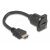 Delock HDMI 2.0 D-típusú Kábel - 20cm 109093781
