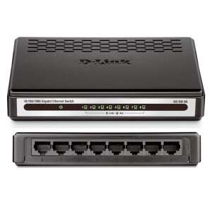 D-Link GO-SW-8G/E Switch 8x1000Mbps Plastic Housing Desktop, GO-SW-8G/E 39272606