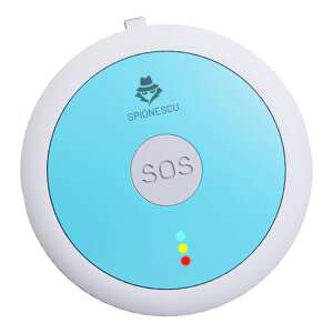 Spionescu G53 real-time GPS tracker for kids and seniors with SOS button, magnetic charging, and IP67 waterproof - Tracking