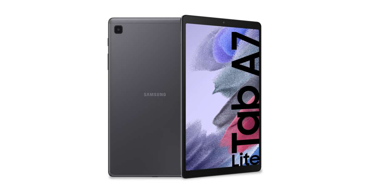Samsung Galaxy Tab A7 Lite 32GB Tablet, Gray (SM-T220NZAAEUE