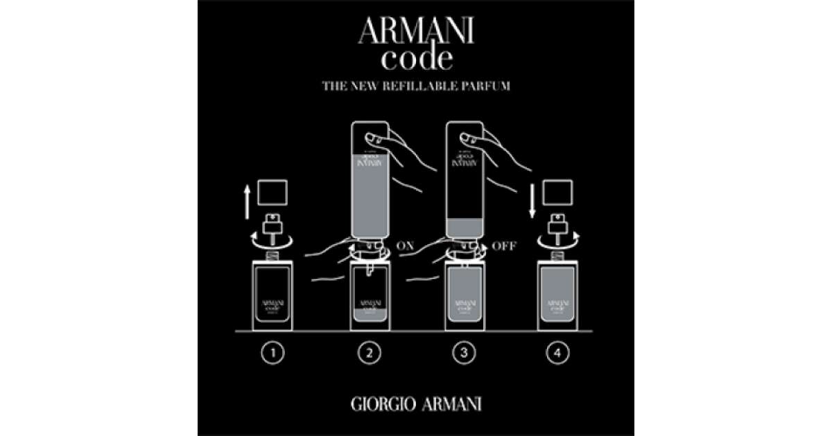 Giorgio Armani, Code Le Parfum, Parfum, For Men, Refill, 150 ml ...