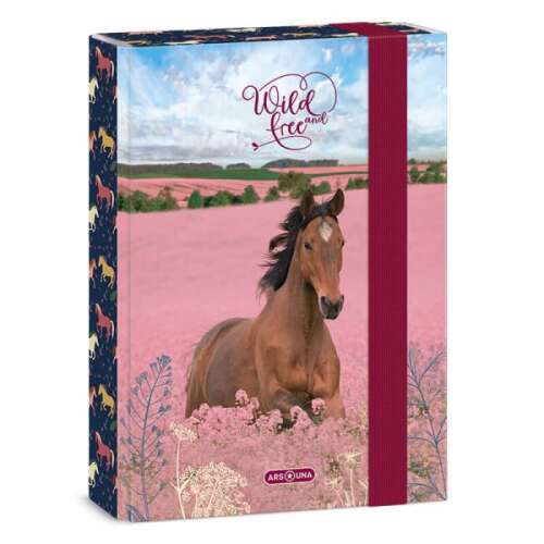 Ars Una Wild and Free Lovas Füzetmappa A5
