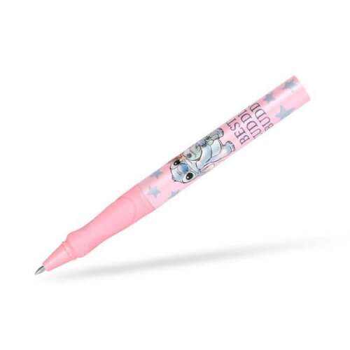 Disney Stitch olajbázisú zseléstoll, kék tinta, Best Buddy mintával