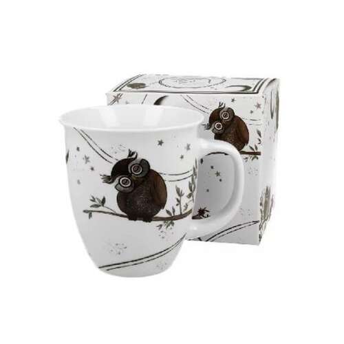 Charming Owls - Baglyos Porcelán Bögre - 500 ml