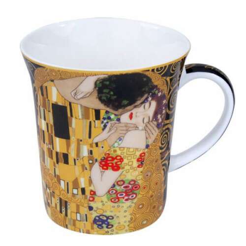 Klimt A csók porcelán bögre, 420 ml, MARSEUSS Gallery