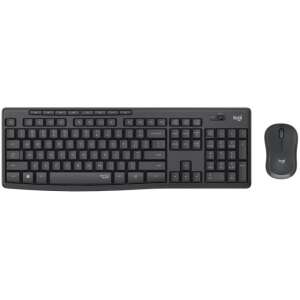 Logitech 920-009806 Billentyűzet + Egér - MK295 Silent Vezeték Nélküli Combo Grafitszürke, HUN
