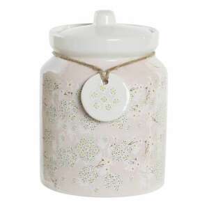 Kamillavirágos dolomit konyhai tároló - 16x12x12 cm