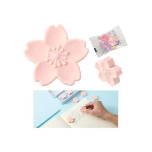 Virágos radír - 1 darab - Sakura