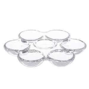 Üvegtányér 6 tojáshoz, tökéletes húsvéti reggelihez vagy vacsorához - Szezonális dekoráció